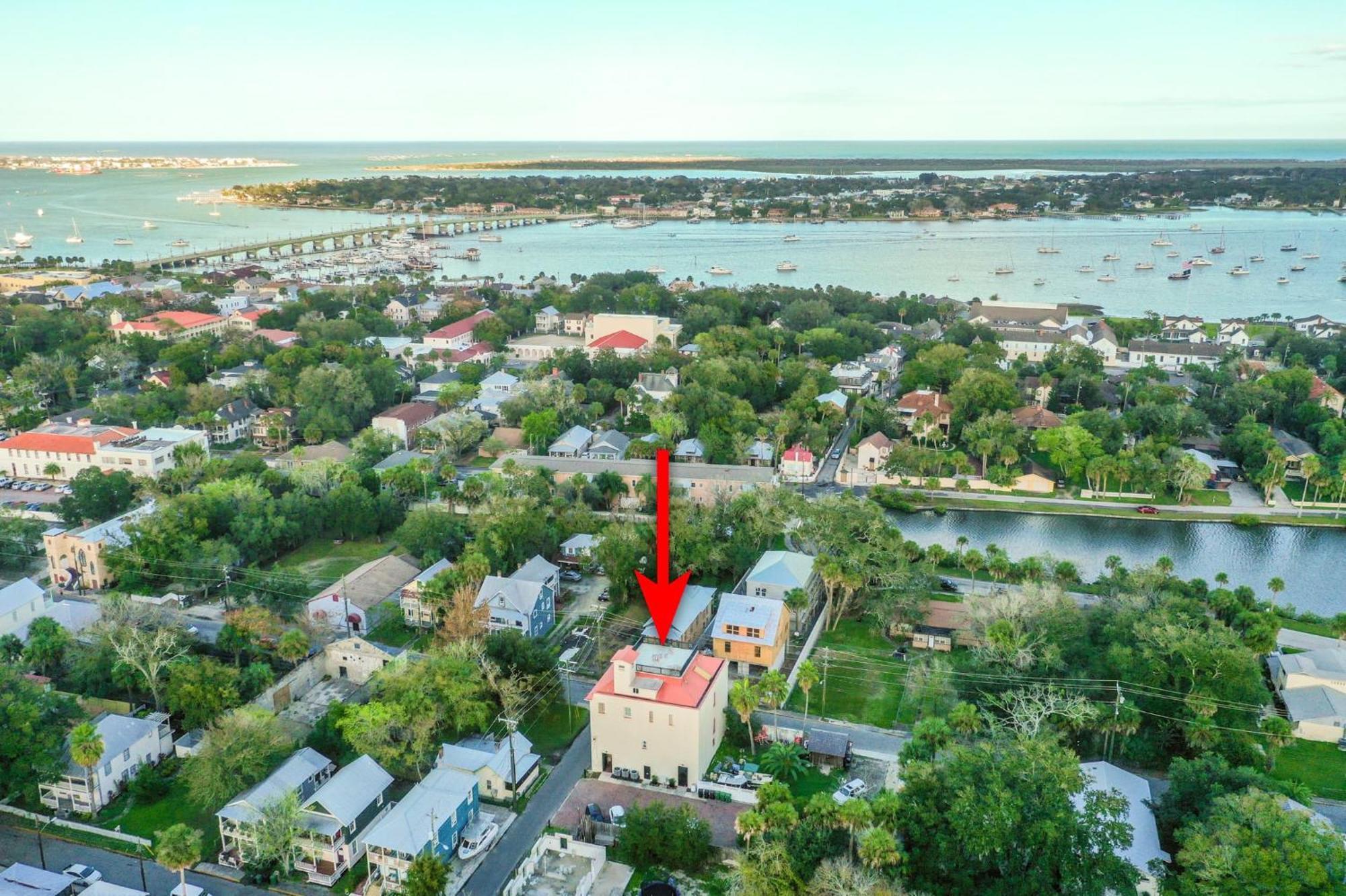 The Ray - Penthouse Suite - 360° Rooftop View St. Augustine Exterior photo